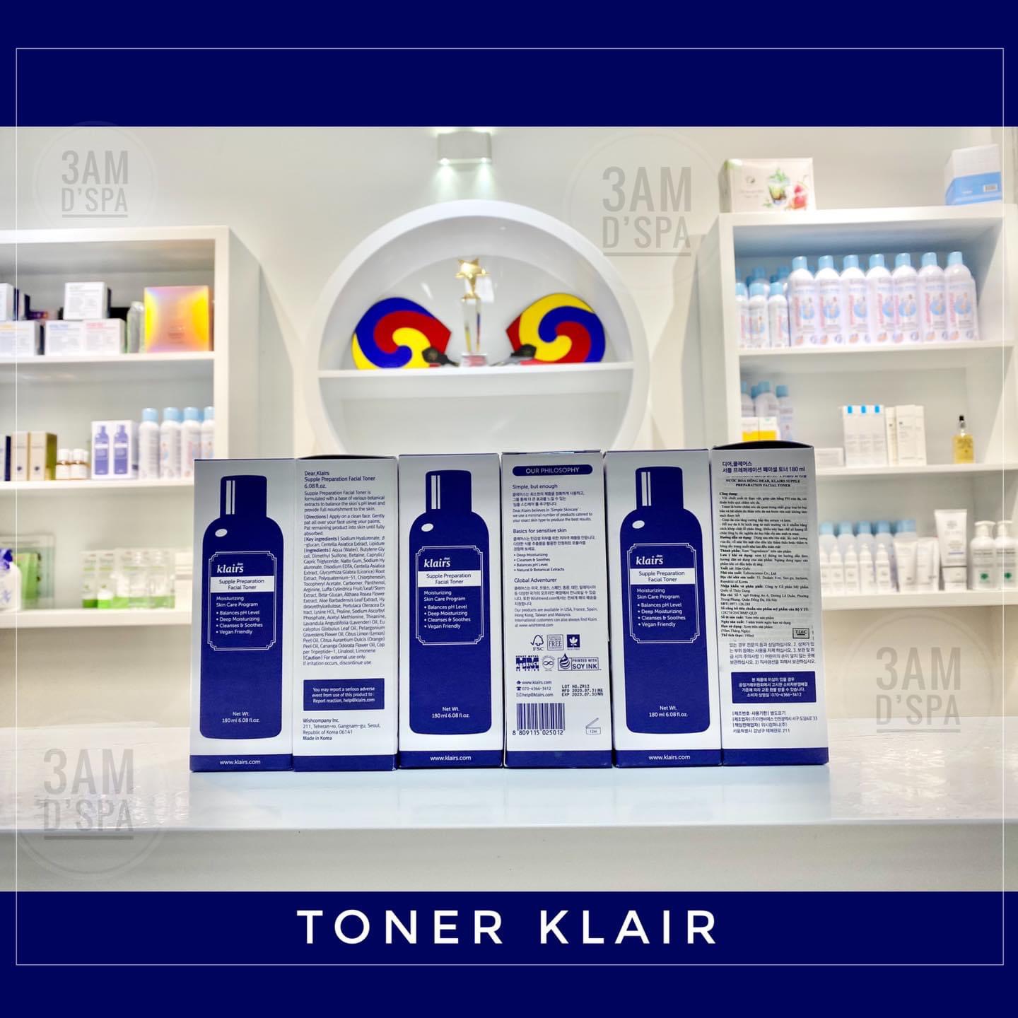 Toner Klairs Moisturizing 180ml 