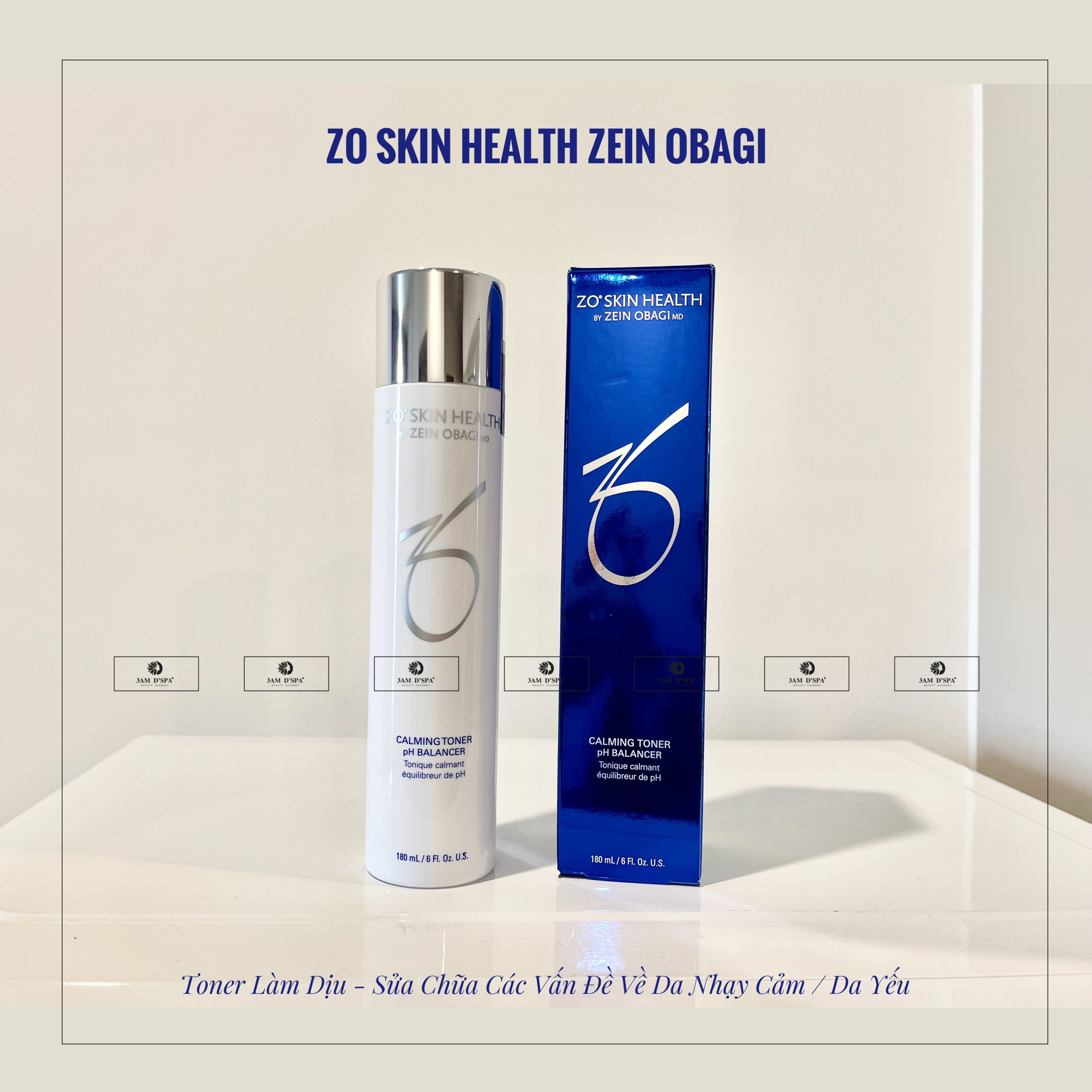 ZO Obagi Claming Toner PH Balance 180ml