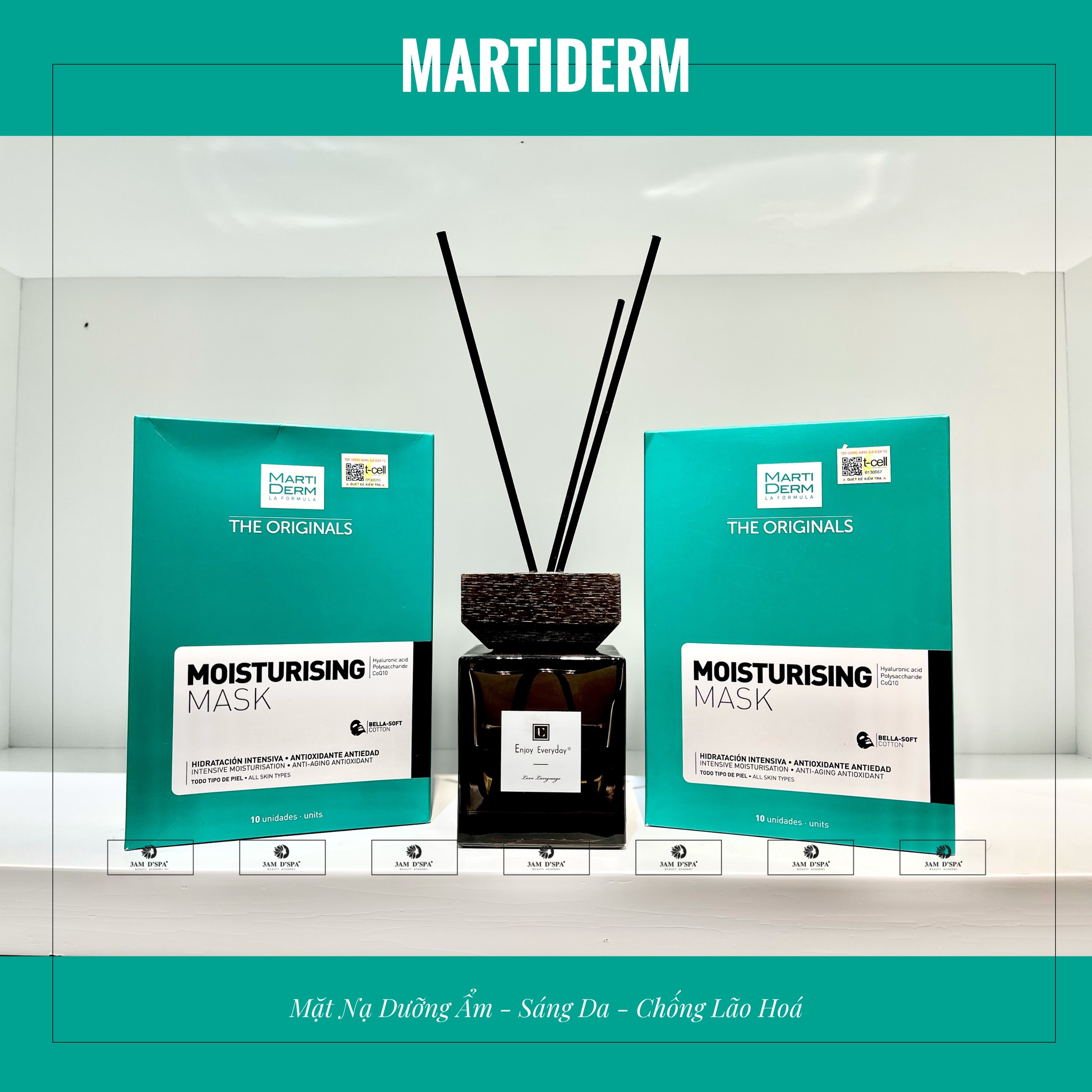 Martiderm - Moisturising Mask ( Hộp 10 miếng )