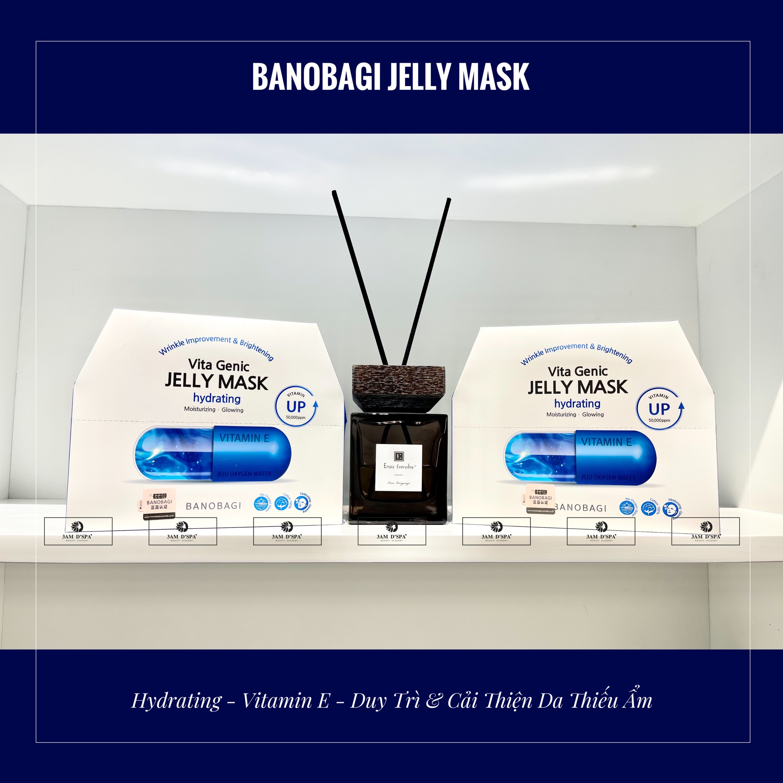 Mask BNBG Vita Genic Jelly - Hydrating ( Hộp 10 miếng )