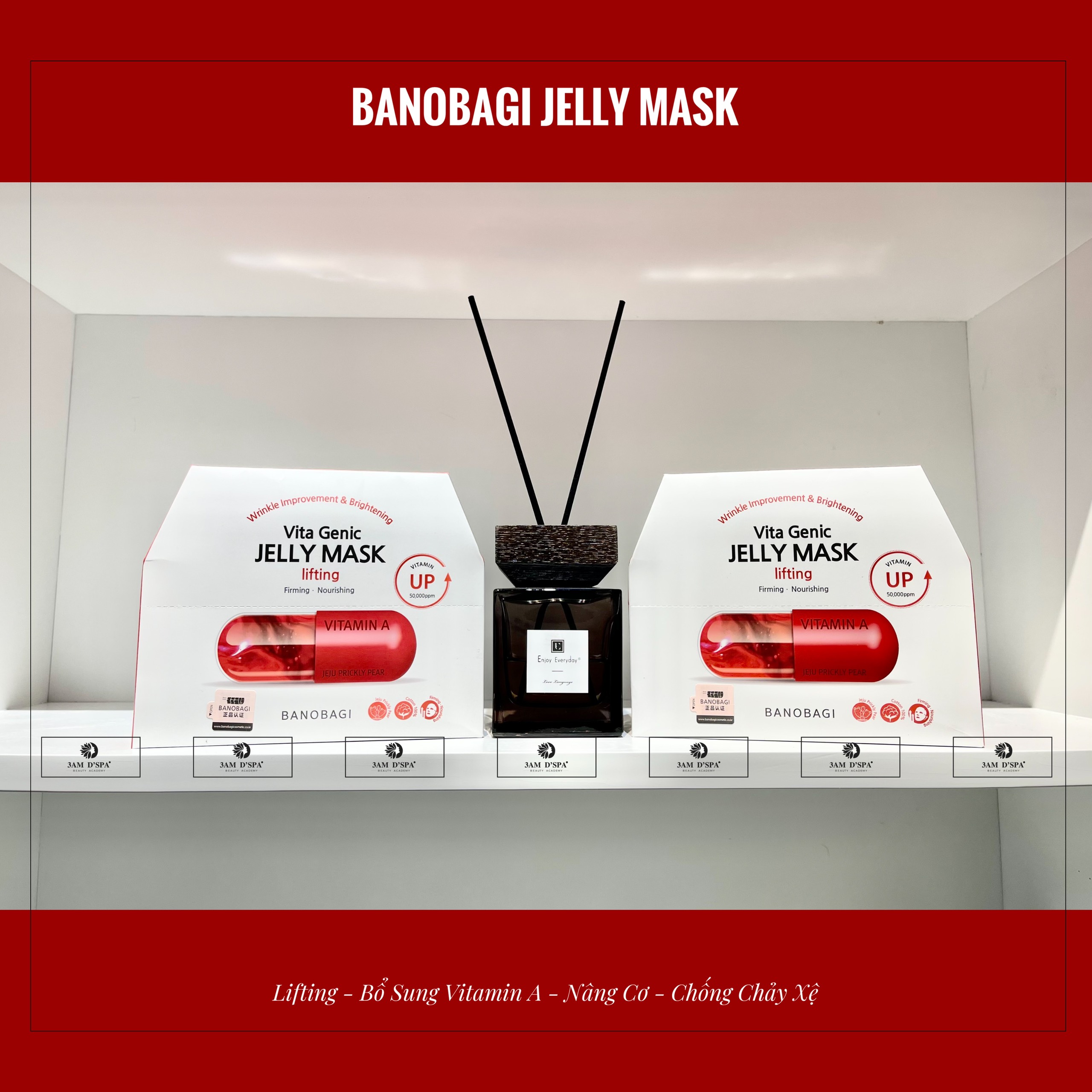 Mask BNBG Vita Genic Jelly - Lifting ( Hộp 10 miếng )