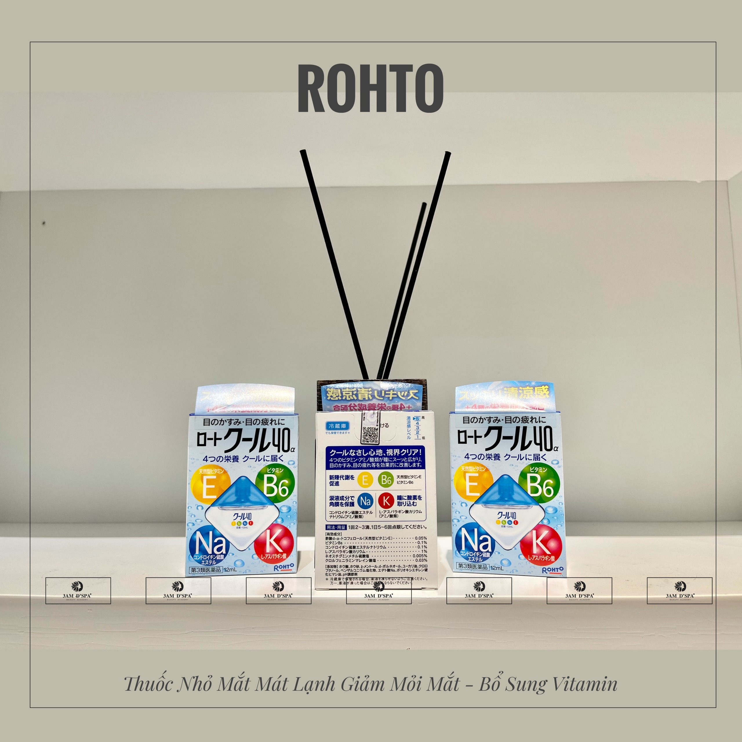 Thuốc nhỏ mắt Rohto Xanh 12ml