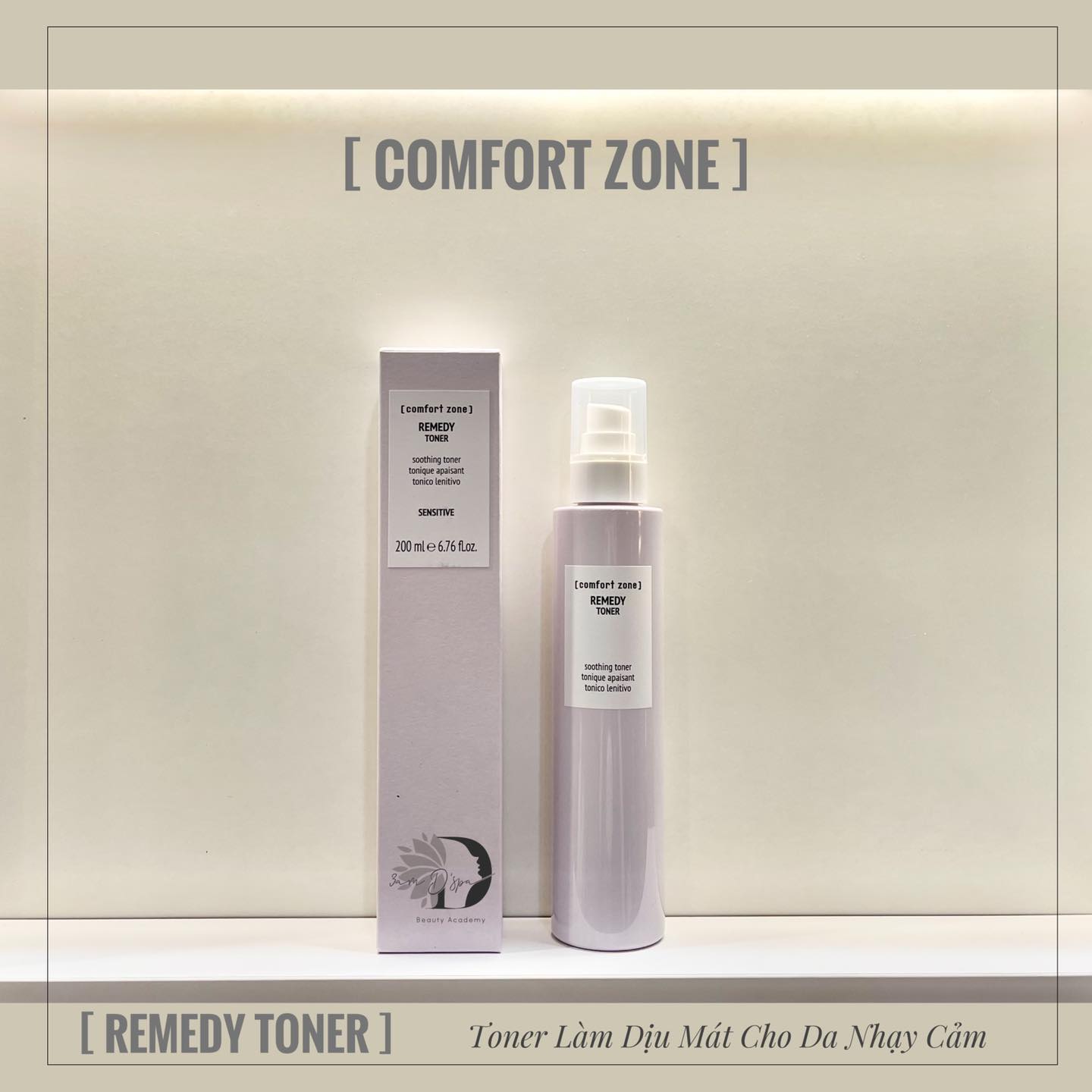 Comfort zone Remedy Toner Sensitive 200ml