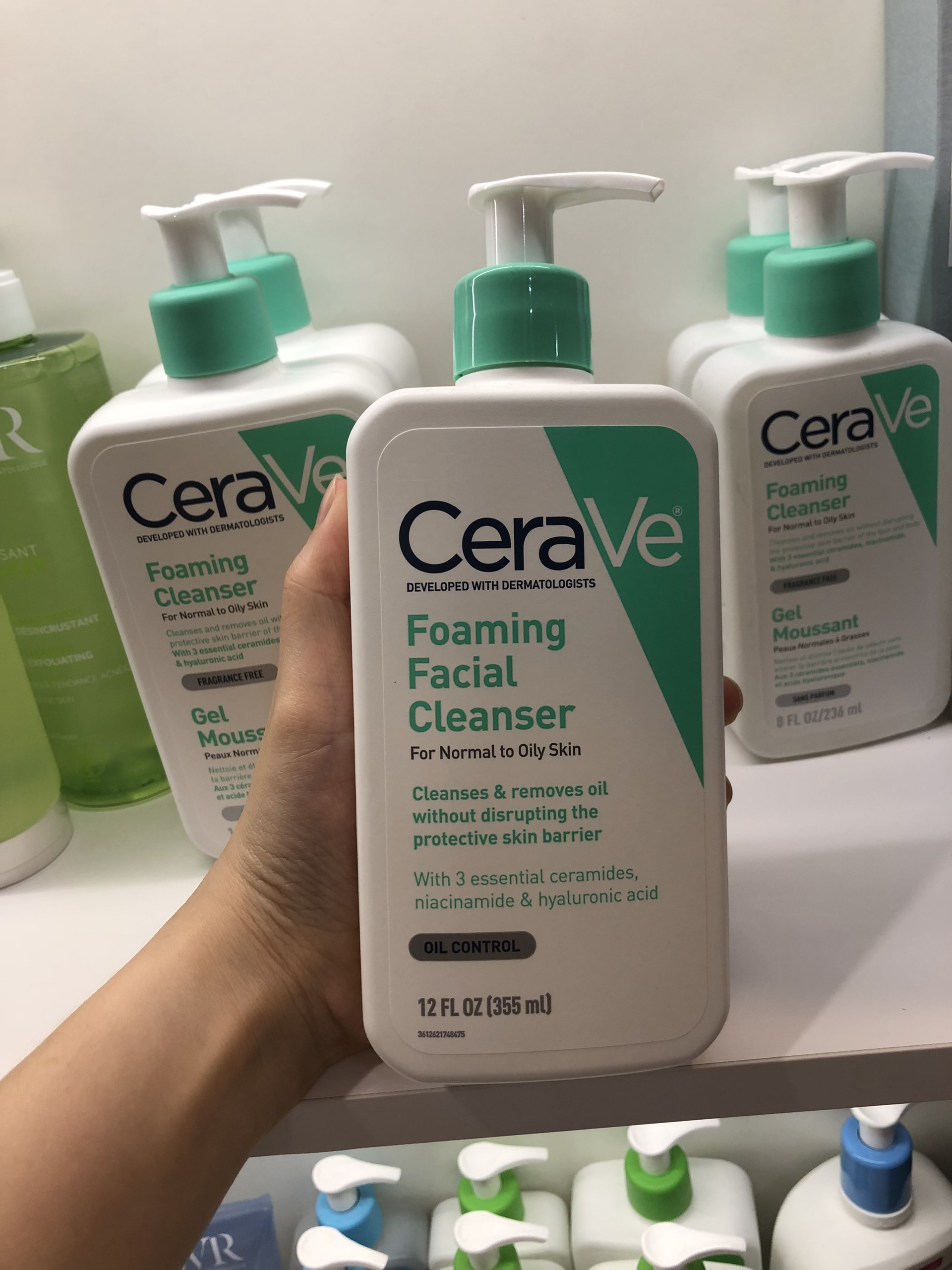 SRM Cerave Foaming for Oily 355ml