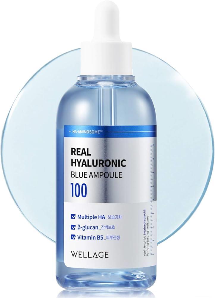 Serum WELLAGE Real Hyaluronic Blue Ampoule 75ml