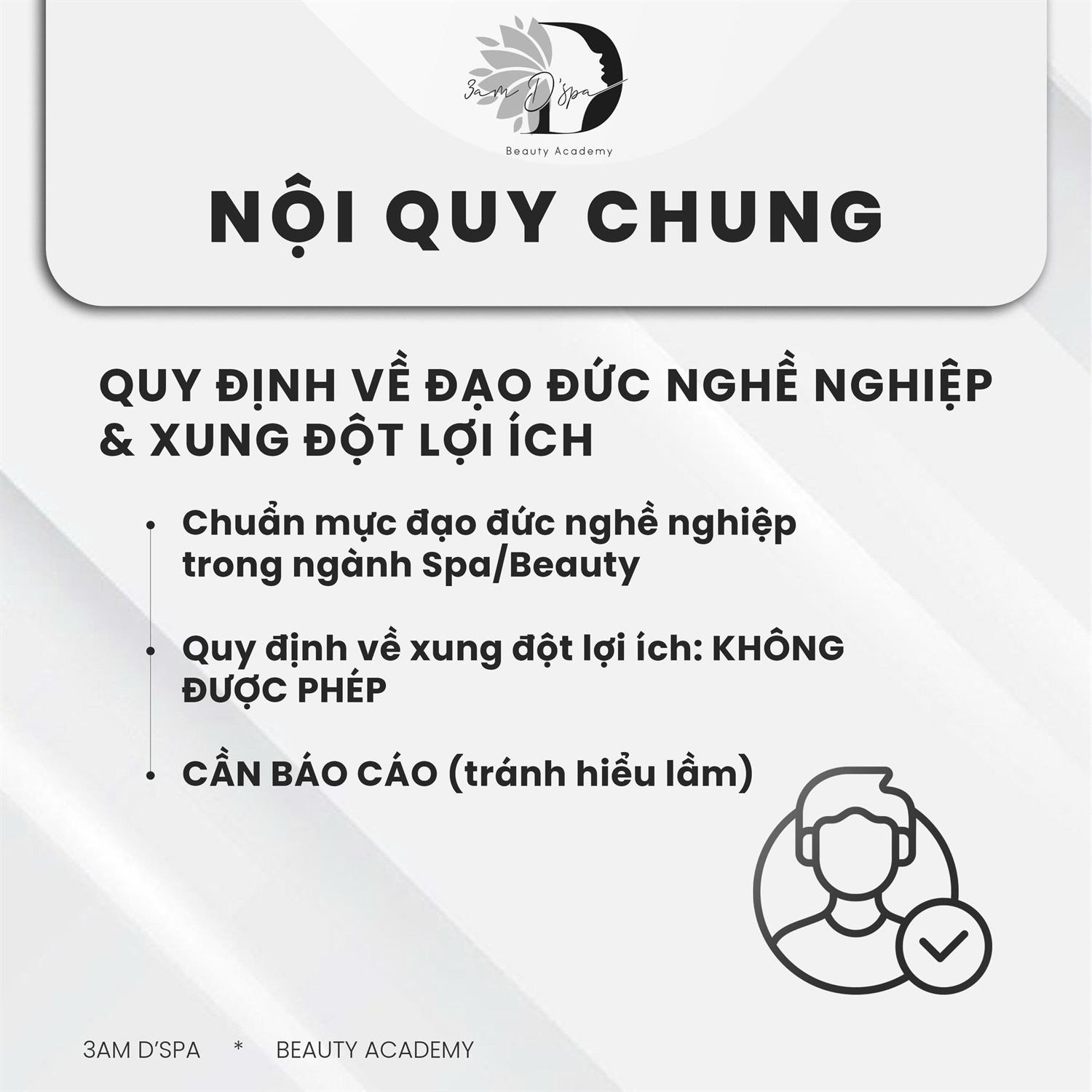 QUY ĐỊNH VỀ ĐẠO ĐỨC NGHỀ NGHIỆP & XUNG ĐỘT LỢI ÍCH 