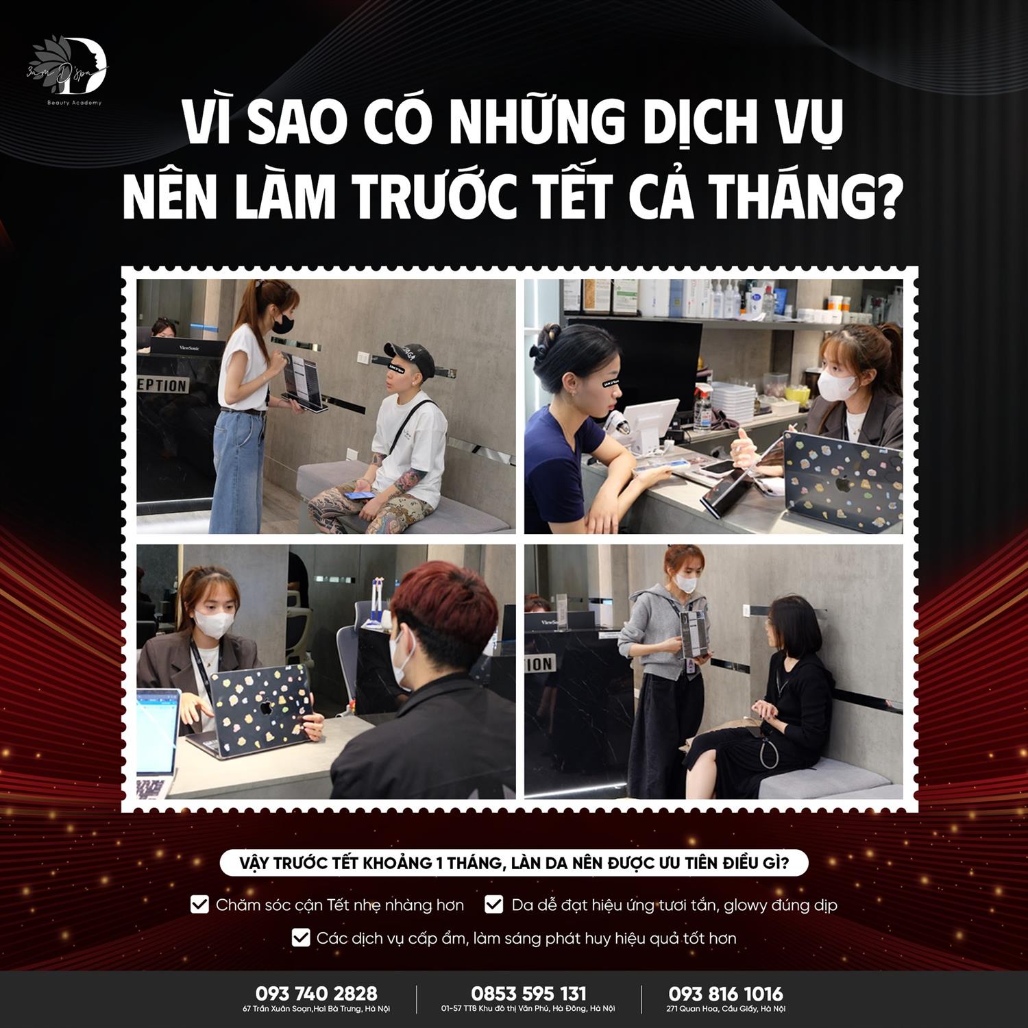  Vì sao có những dịch vụ nên làm trước Tết cả tháng?
