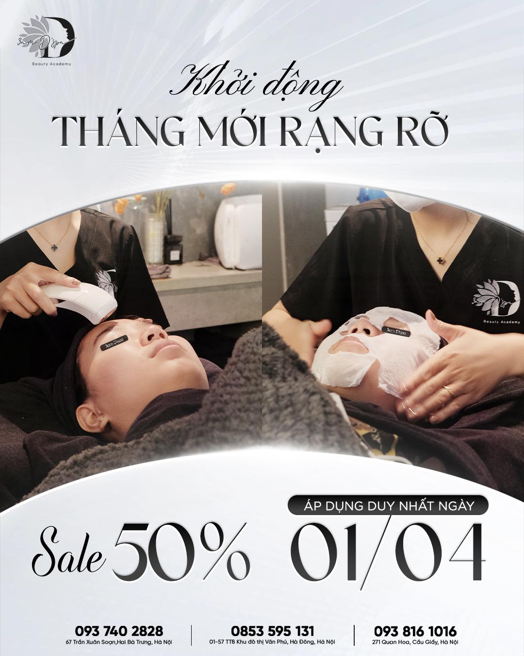KHỞI ĐỘNG THÁNG MỚI RẠNG RỠ CÙNG SIÊU SALE 50%
