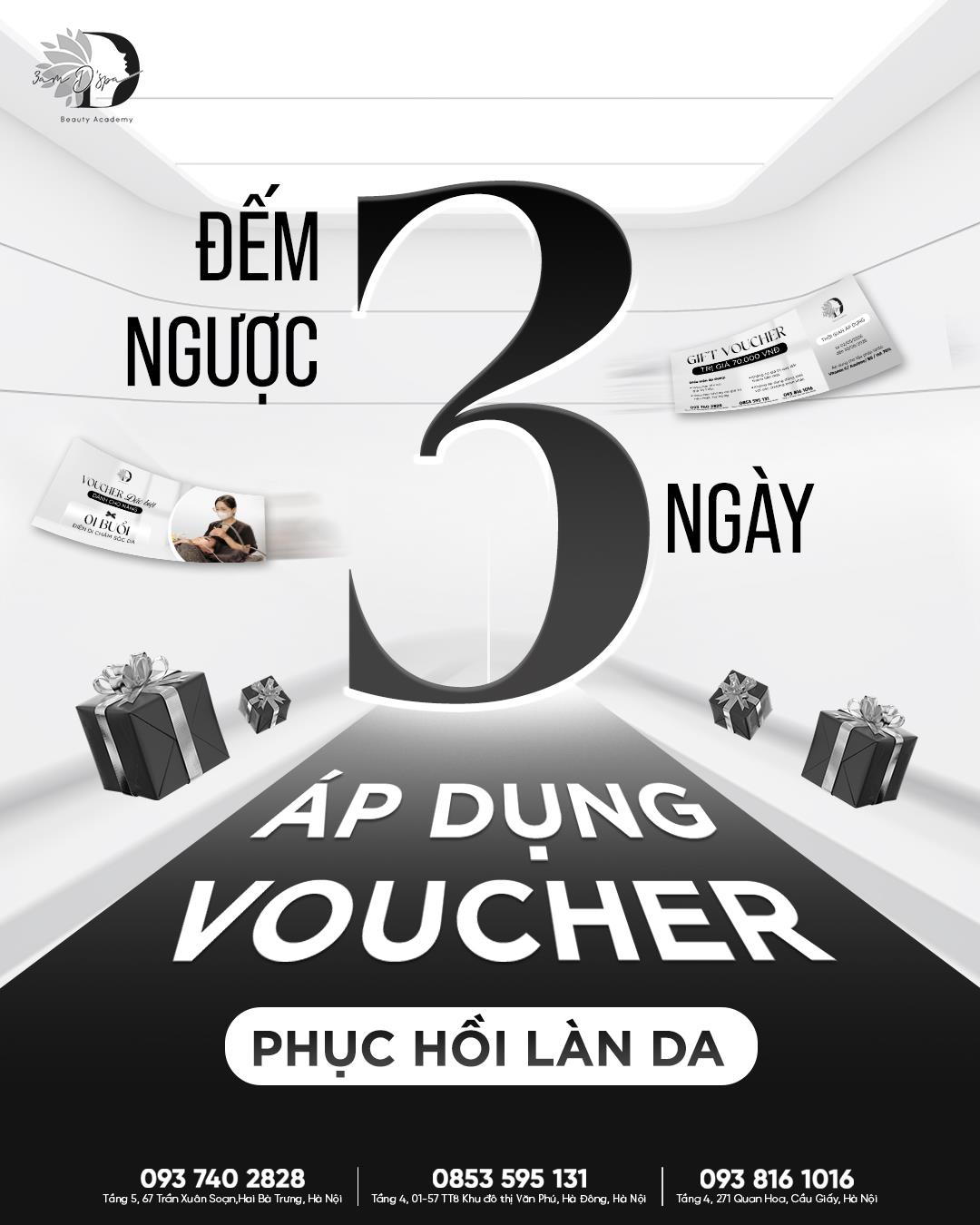 [3 NGÀY ĐẾM NGƯỢC] KÍCH HOẠT VOUCHER “PHỤC HỒI
