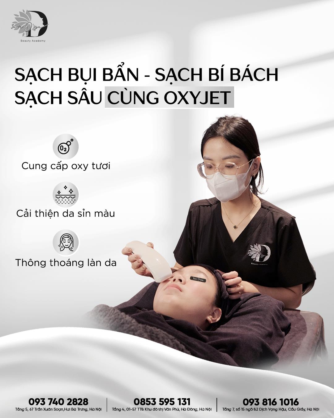 SẠCH BỤI BẨN - SẠCH BÍ BÁCH - SẠCH SÂU CÙNG OXYJET 
