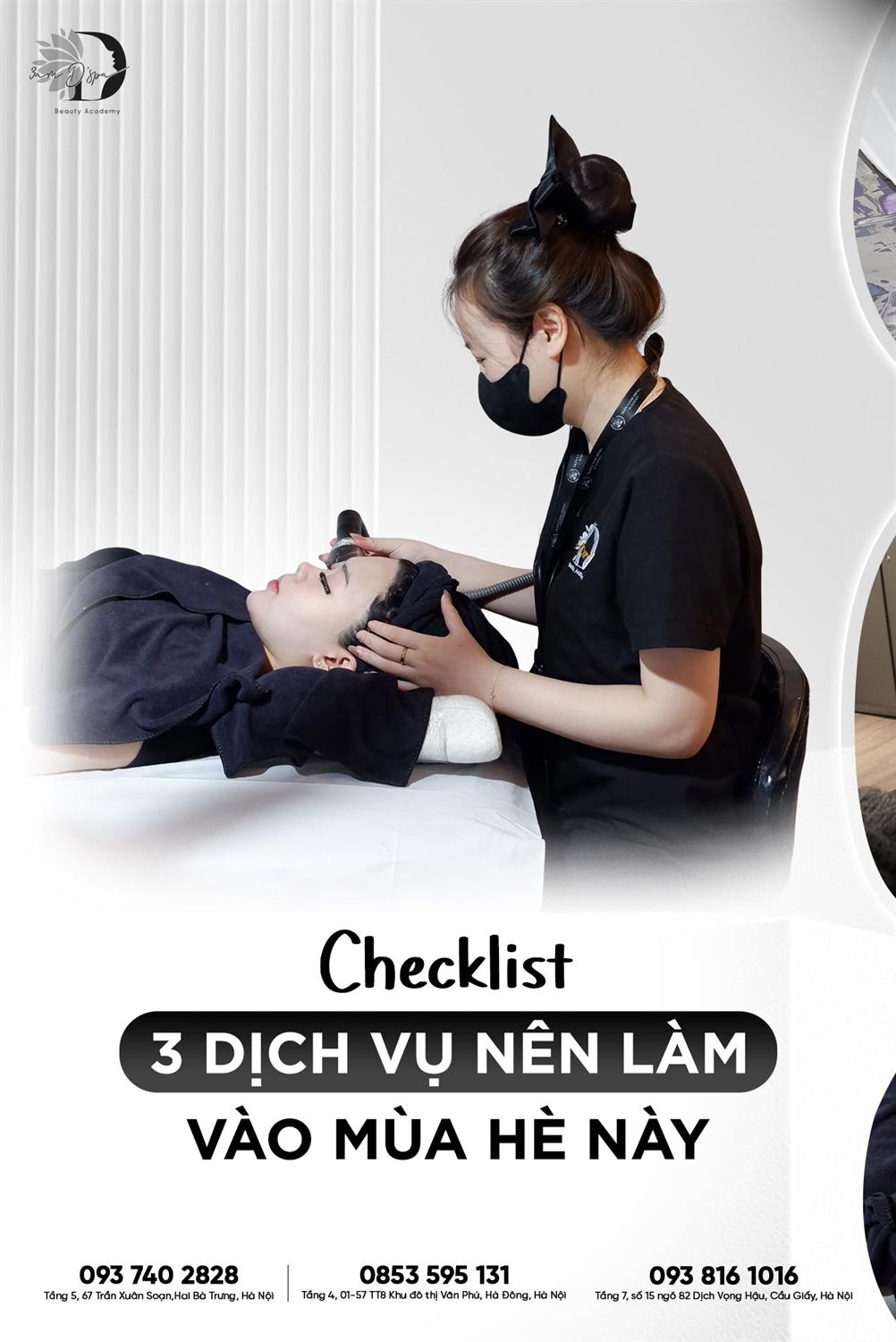 CHECKLIST 3 DỊCH VỤ NÊN LÀM VÀO MÙA HÈ NÀY! 