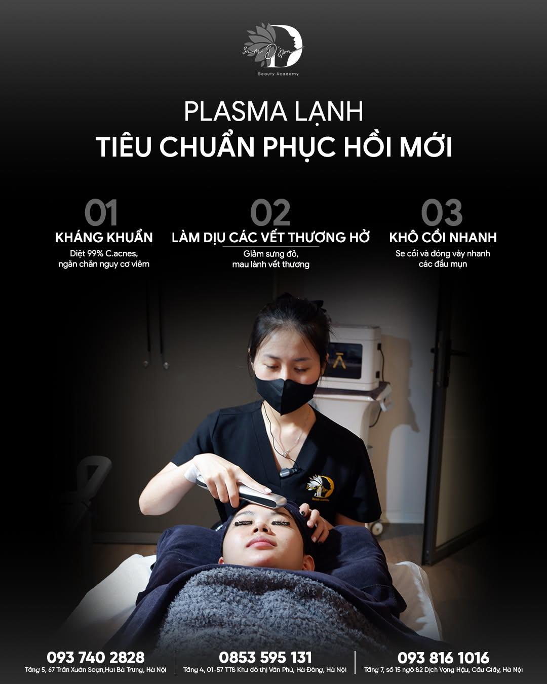 TẠI SAO NHẤT ĐỊNH PHẢI CHIẾU PLASMA LẠNH SAU KHI LẤY NHÂN MỤN?